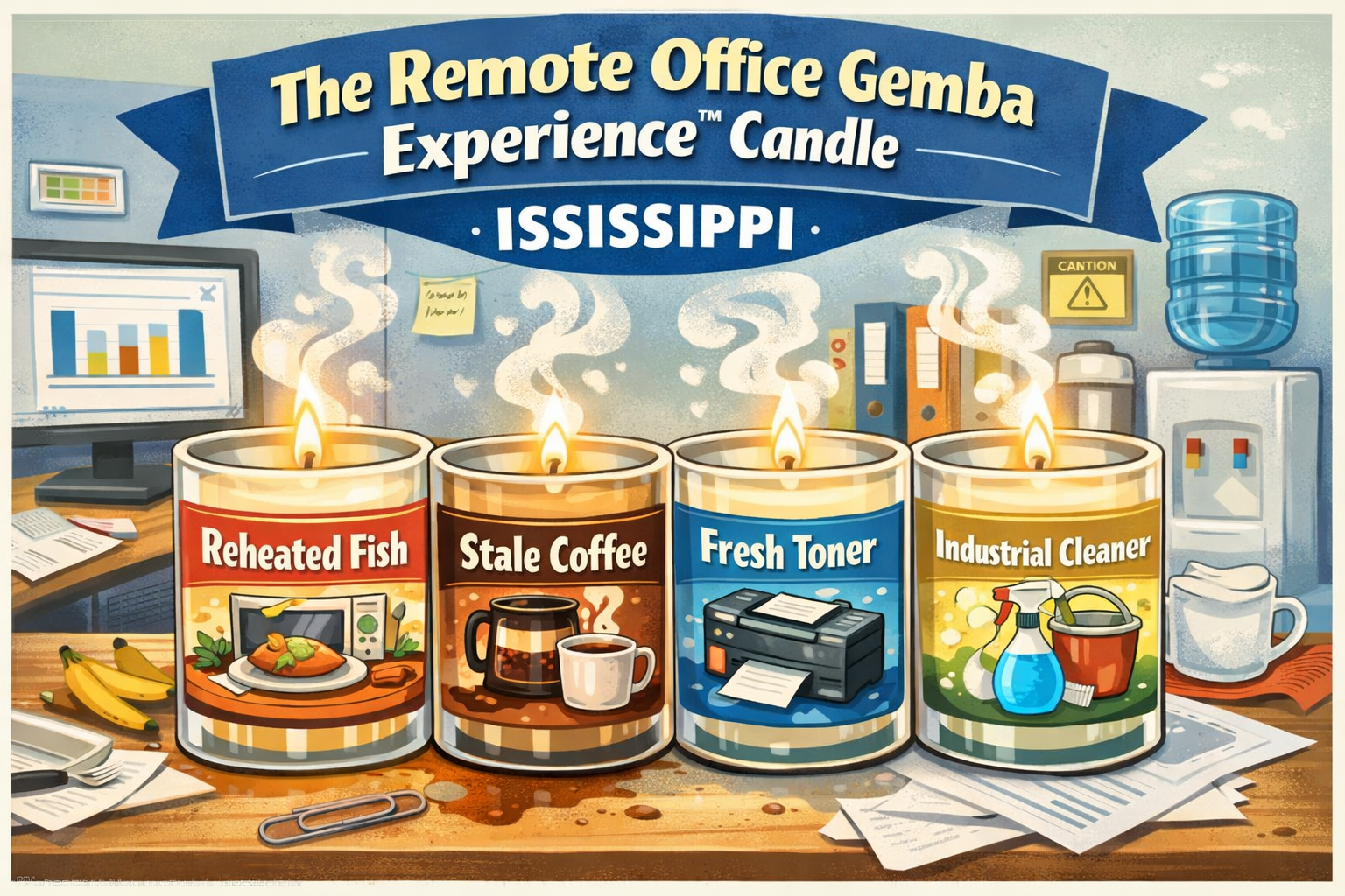 The Remote Office Gemba Experience™ Candle