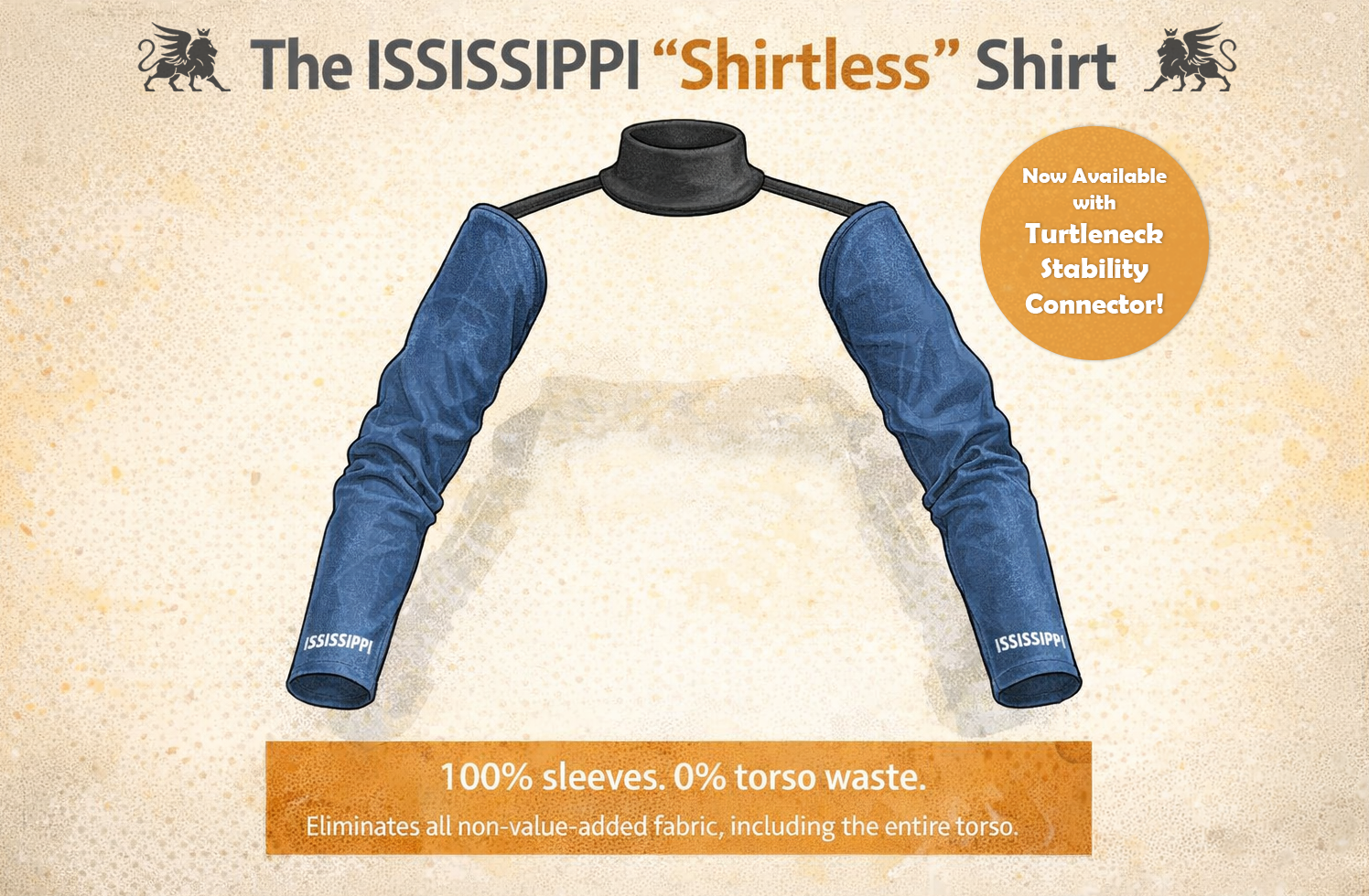 The ISSISSIPPI "Shirtless" Shirt