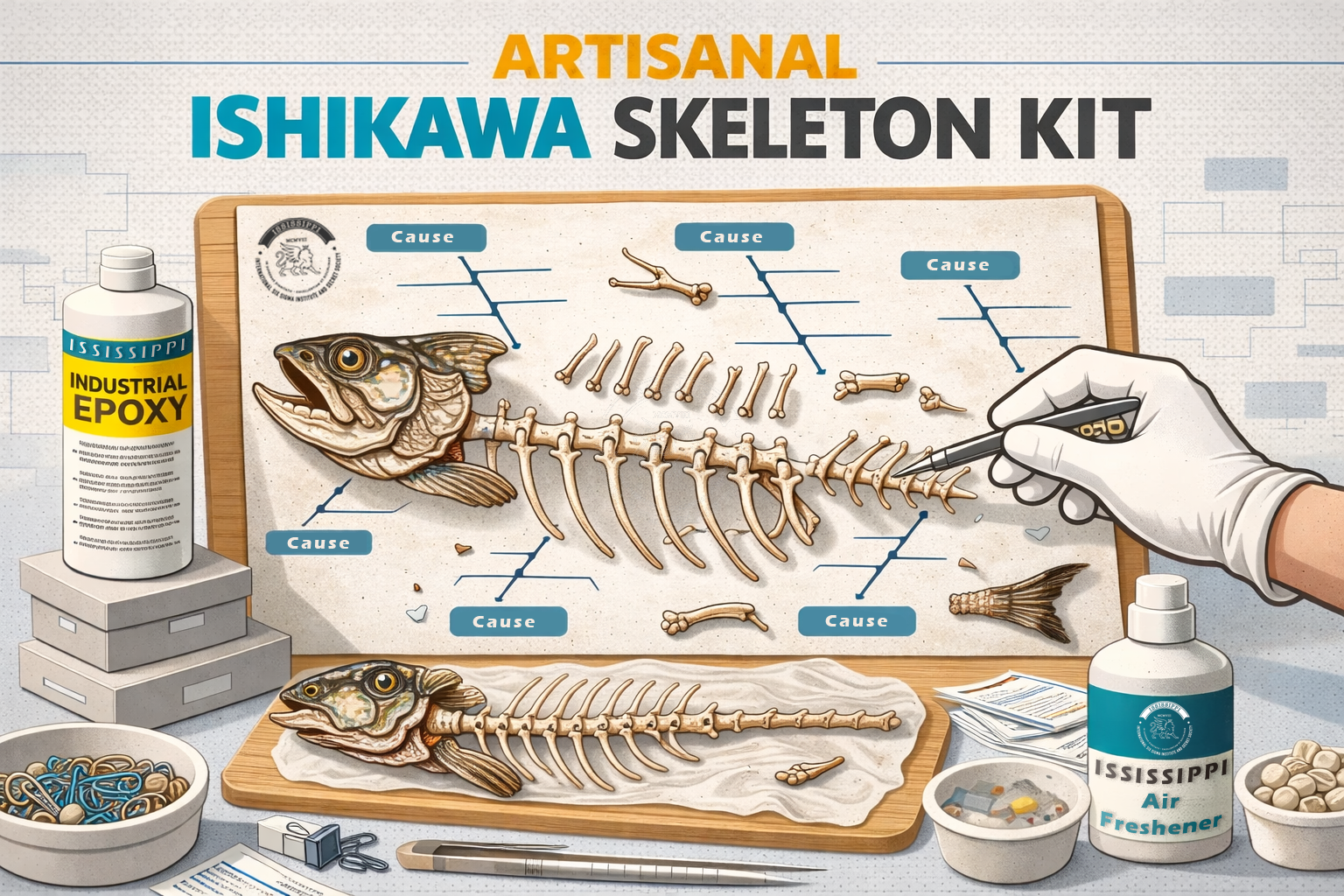 Artisanal Ishikawa Skeleton Kit