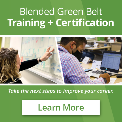 Blended Green Belt Training and Certification