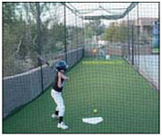 Batting cage for practice