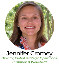 Jennifer Cromey, Director, Global Strategic Operations at Cushman & Wakefield