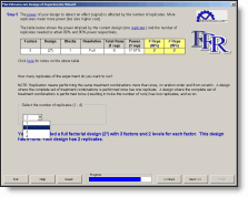 Design of Experiments DOE wizard 2