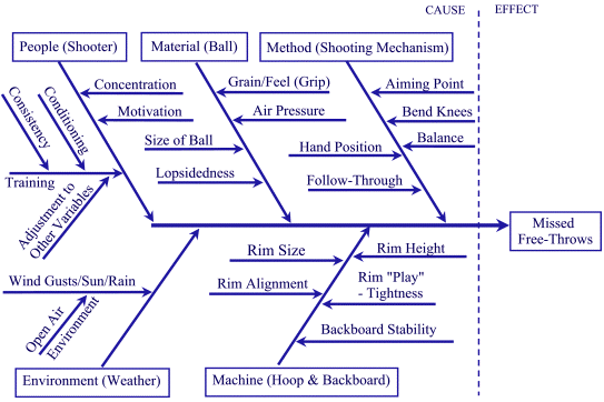 fish bone diagram