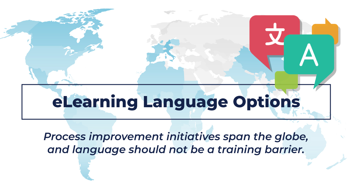 Language Options for MoreSteam e-Learning Courses